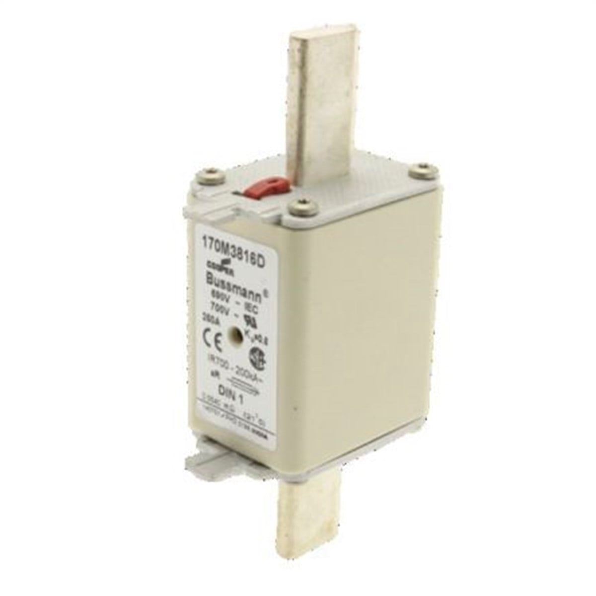 Bussmann 170M3816D 250A NH1 Hızlı Bıçaklı Sigorta