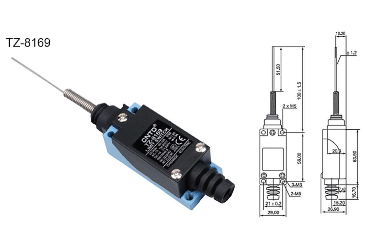 CNTD TZ-8169 Telli Limit Switch TZ 8169 TZ8169