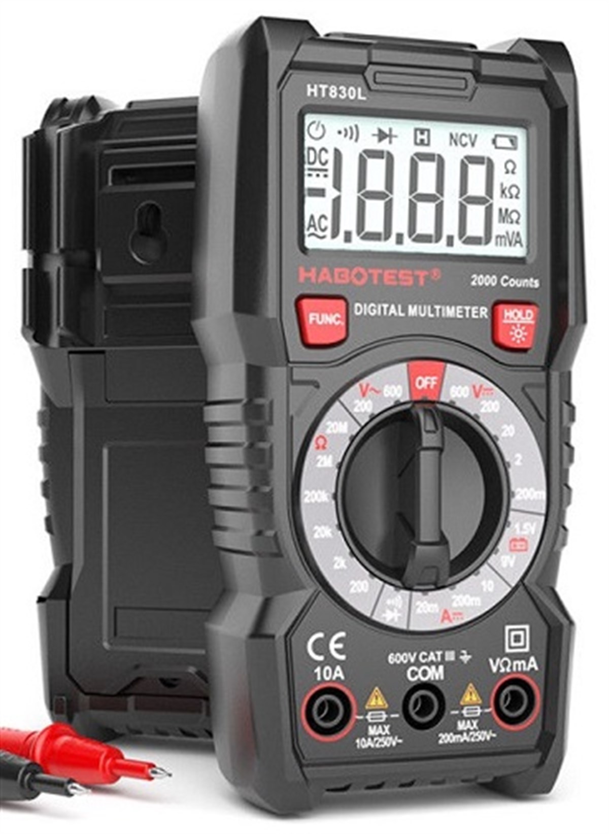 HABOTEST HT113 600V DİJİTAL MULTİMETRE ÖLÇÜ ALETİ ÖLÇÜM CİHAZI