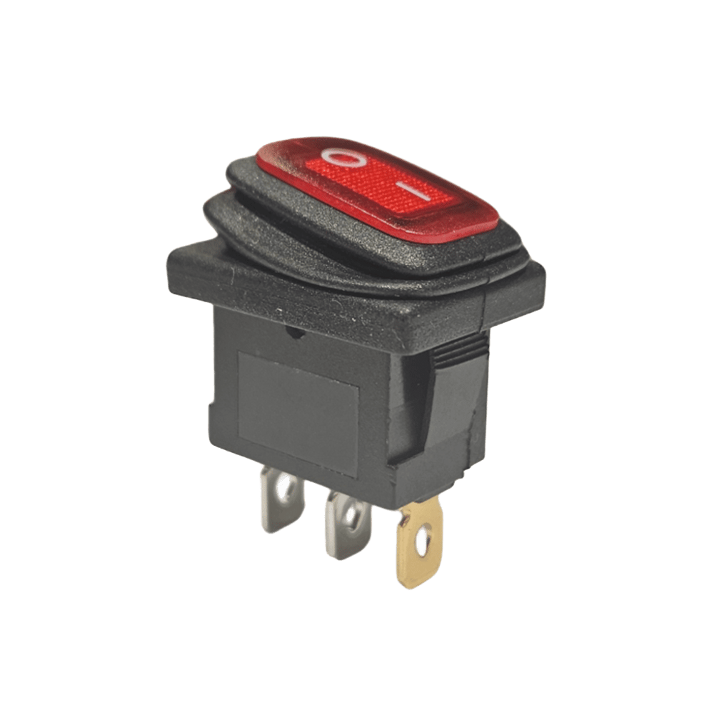 IC-118W Mini Işıklı Körüklü Anahtar 3P