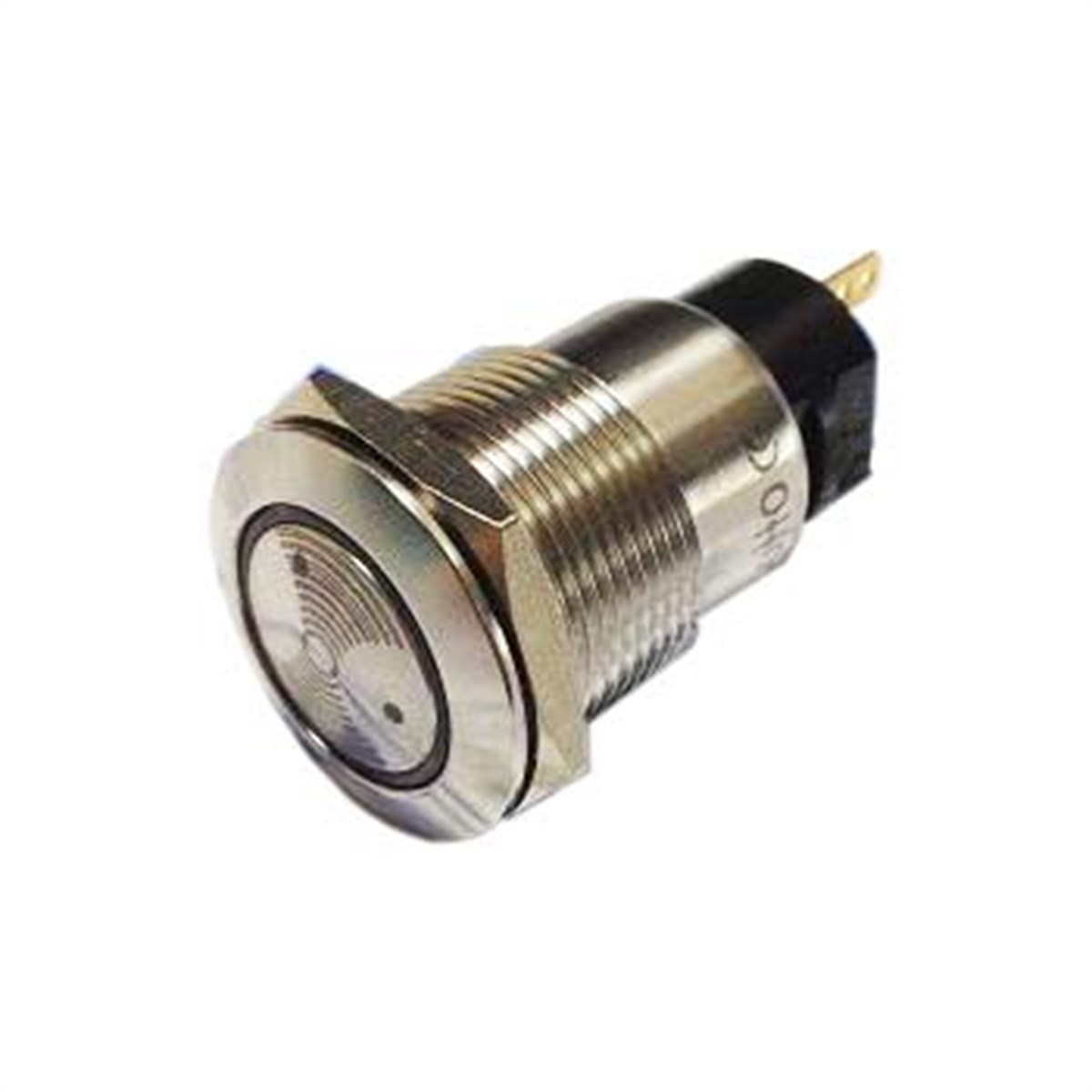 J19-BZL-RD 19MM 24V IP67 LEDLİ METAL BUZZER 