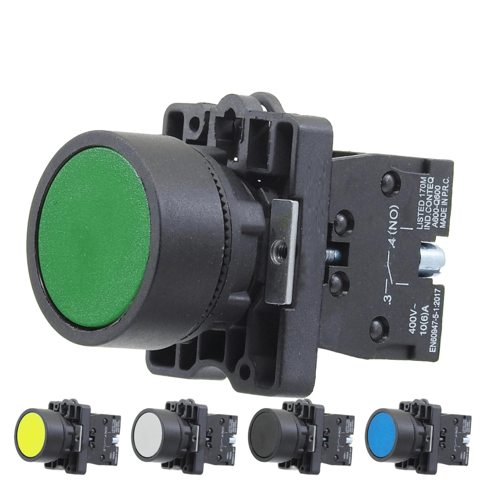 LAY5-EA31 22mm Buton Normalde Açık Kontak