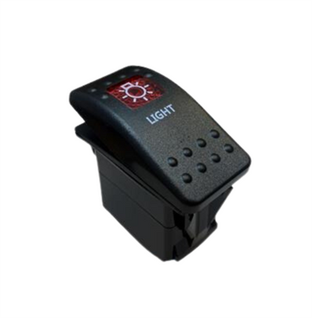 MARİN SWİTCH 3P ON-OFF 12-24V KIRMIZI LAMBA