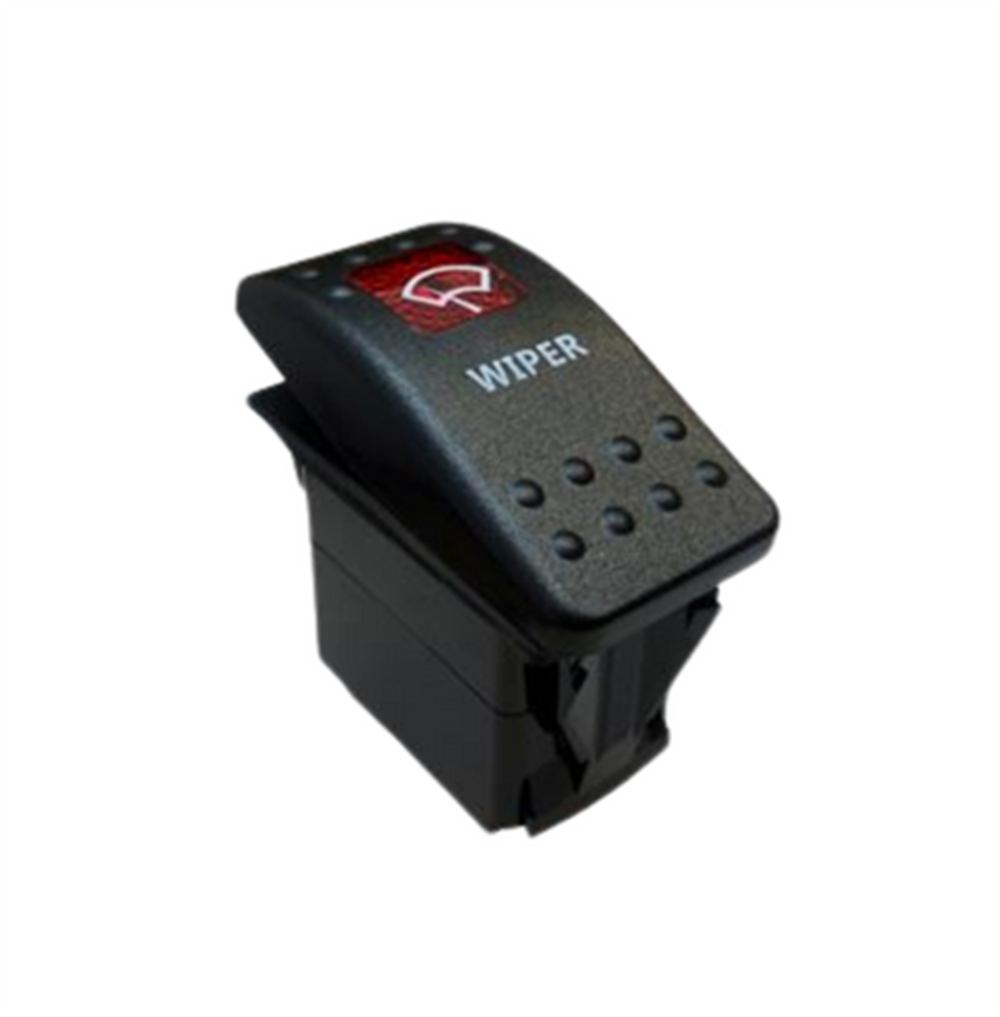 MARİN SWİTCH 3P ON-OFF 12-24V KIRMIZI SİLECEK