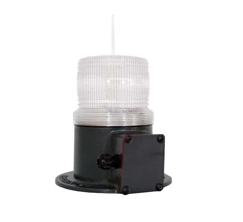 MESANMS 1350.12-60VDCØ110 UÇAK İKAZ LAMBA LED KIRMIZI YEDEKLİ ALUMİNYUM