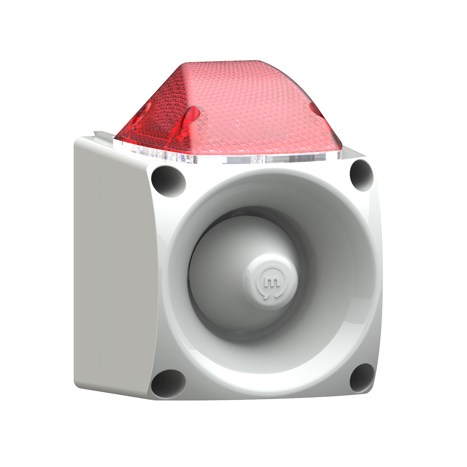 MESAN MS 3050.1.11.12-30VDC ENDÜSTRİYEL LED IŞIKLI SİREN GRİ GÖVDE