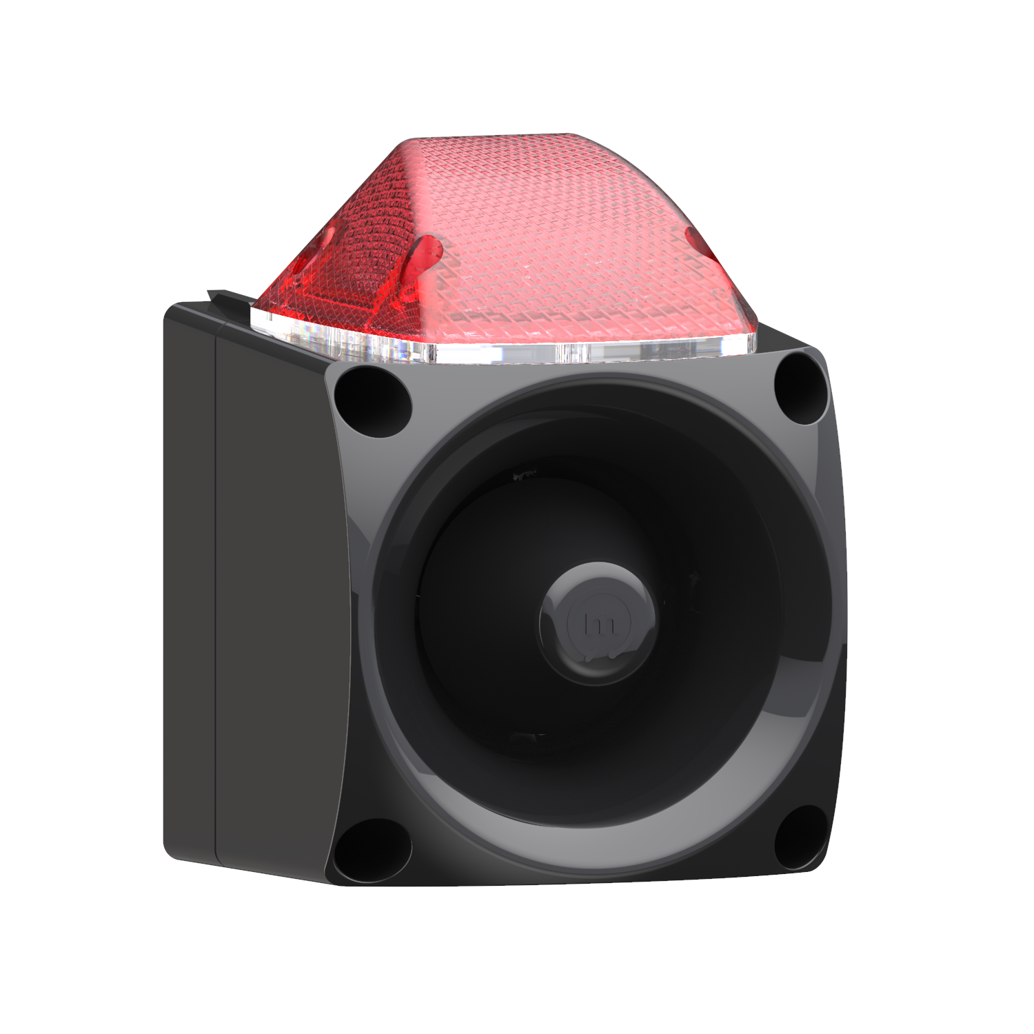 MESAN MS 3050.1.12.12-30VDC ENDÜSTRİYEL LED IŞIKLI SİREN SİYAH GÖVDE