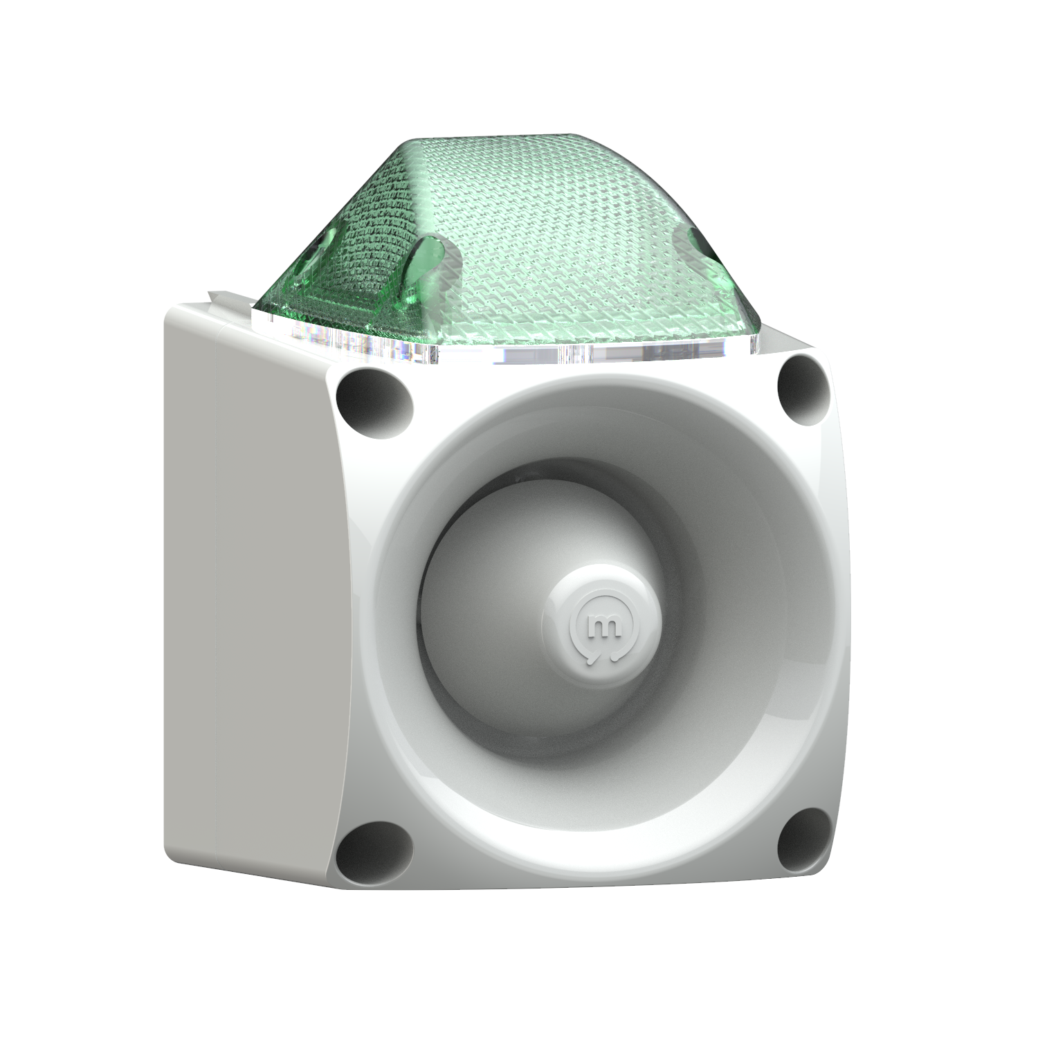MESAN MS 3050.11.2.220VAC Endüstriyel LED Işıklı Siren Gri Gövde