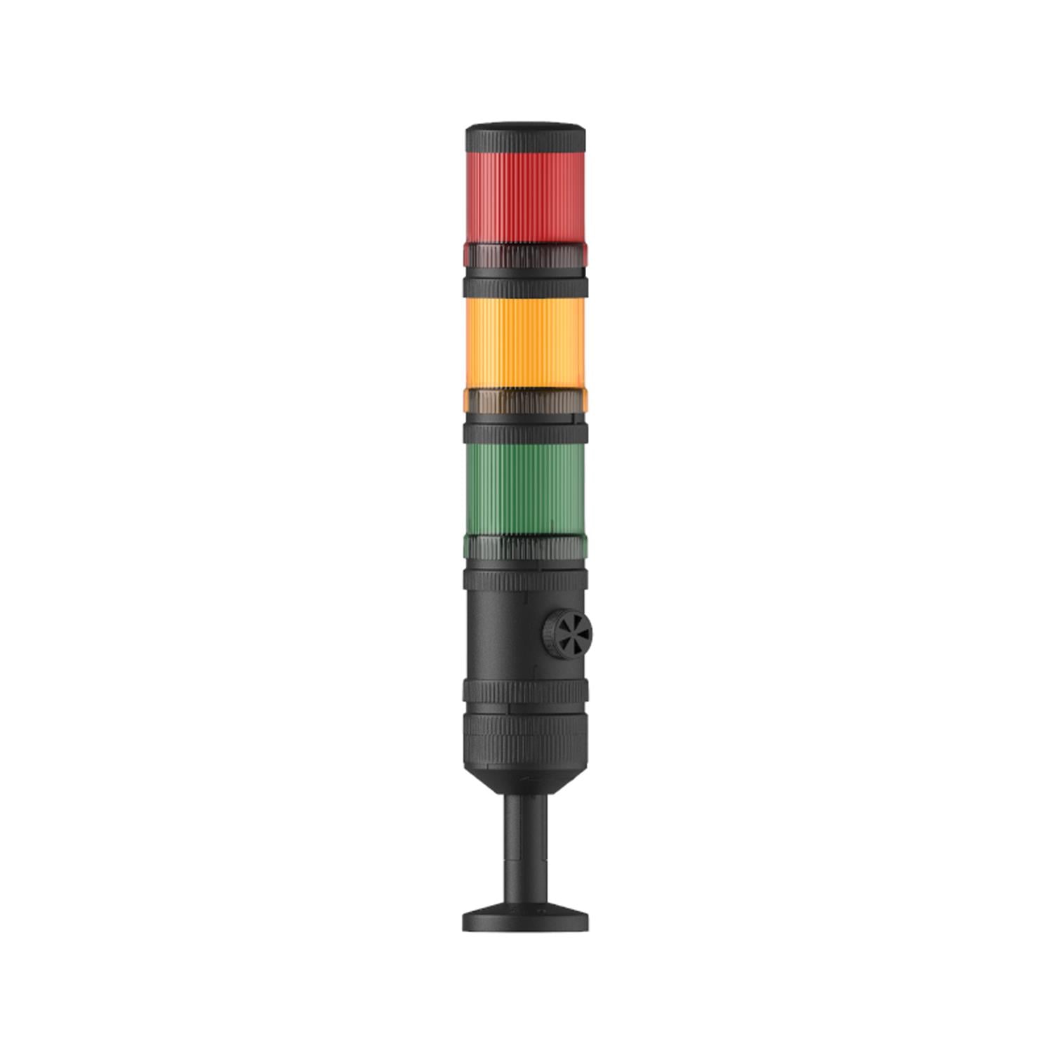 MESANMS 4001.1.3.2.12-24VAC/DCØ70 3 KAT IŞIKLI KOLON MULTİ LED BUZZER TÜP MONTAJ