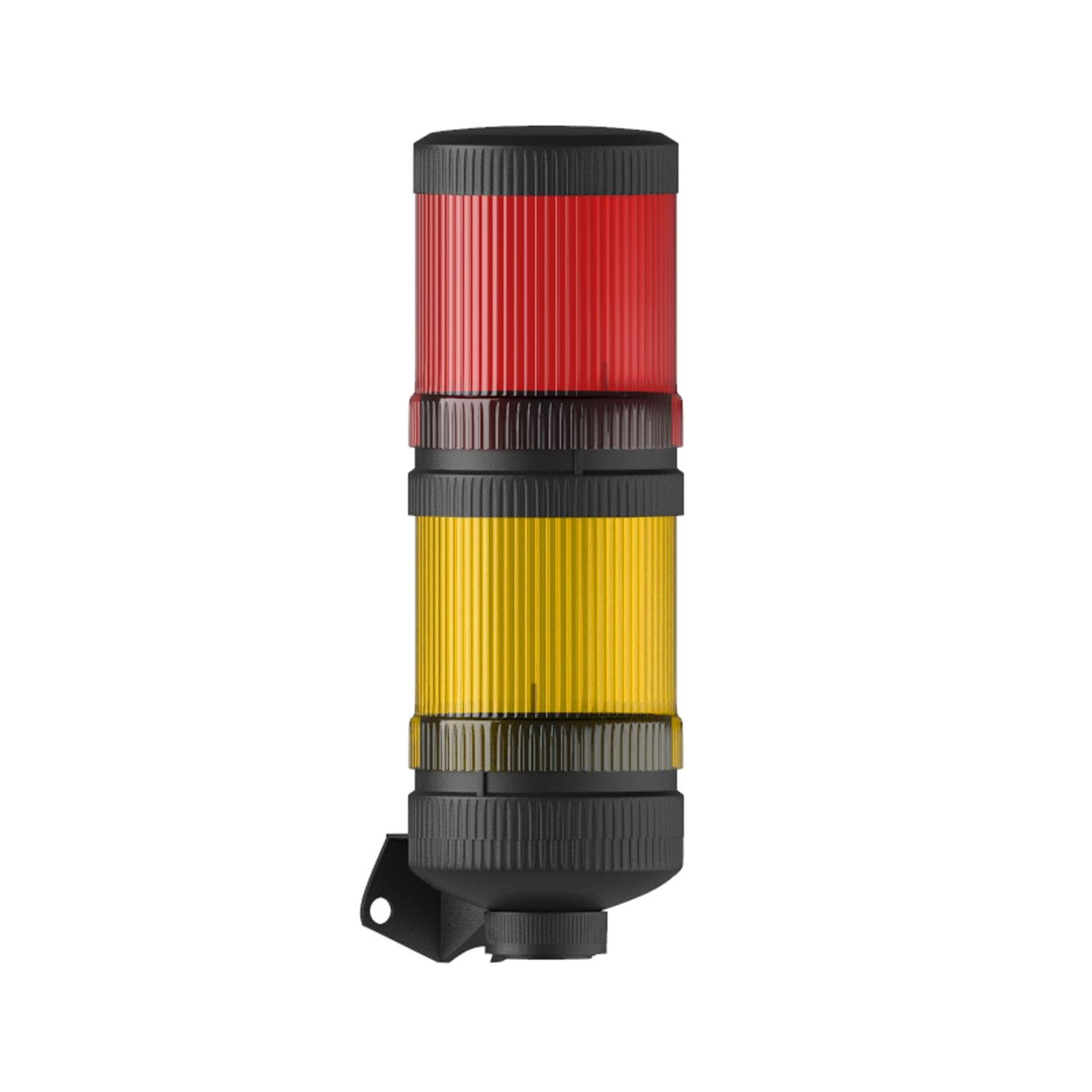 MESAN MS 4035.1.3.12-24VAC/DC Ø70 2 KAT IŞIKLI KOLON MULTİ LED BUZZER DUVAR MONTAJ