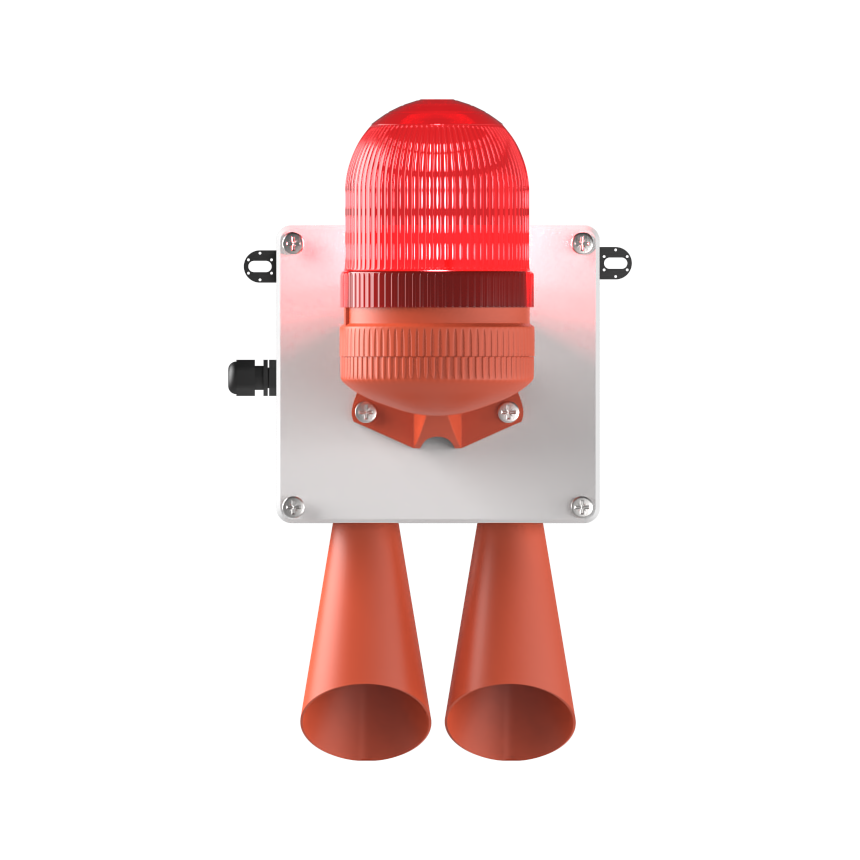 MESANMS 5805.1.110-220VACLED MULTİFONKSİYON 2X 43 SES SİREN
