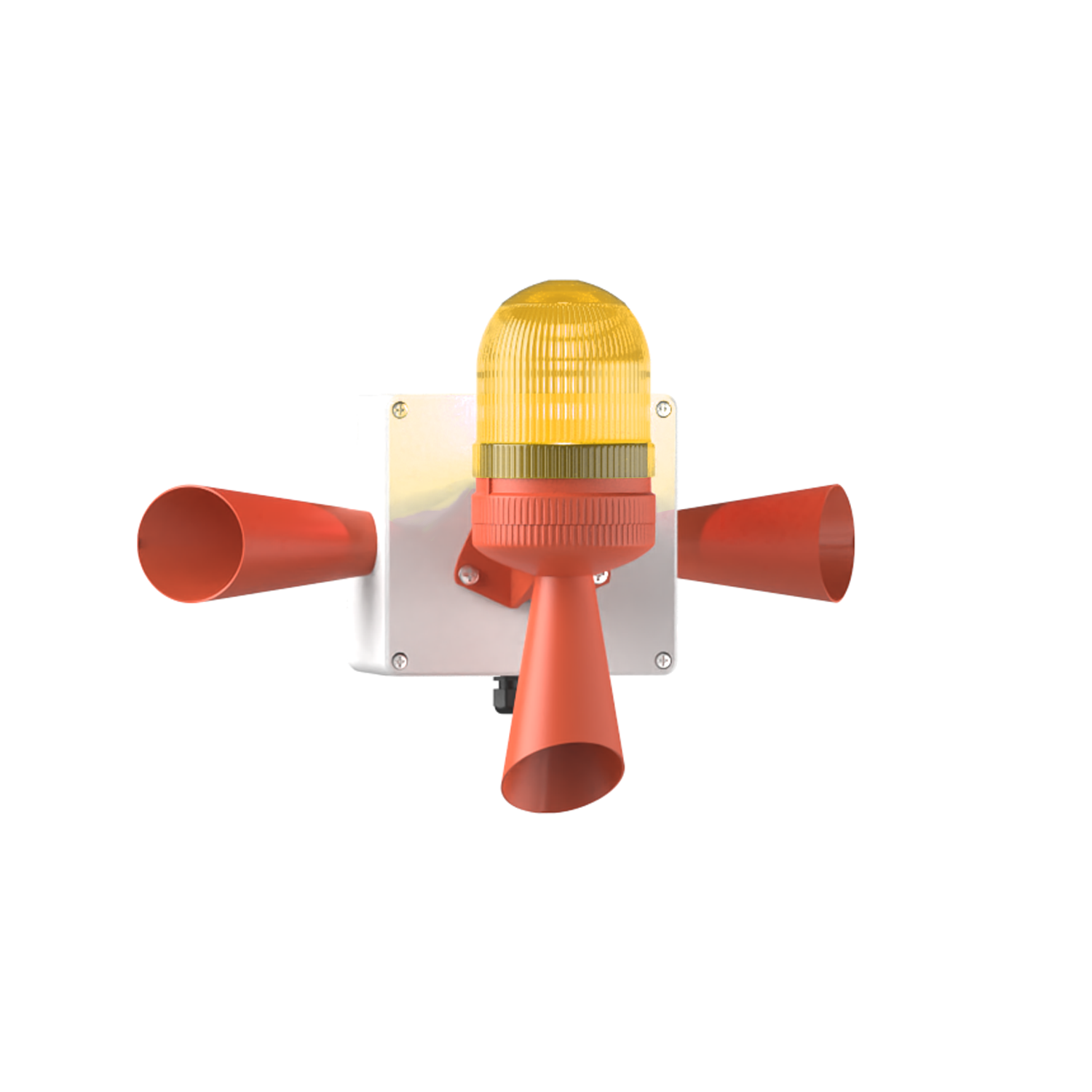 MESAN MS 5807.3.110-220VAC LED Multifonksiyon 3x 43 Ses Elektronik Siren