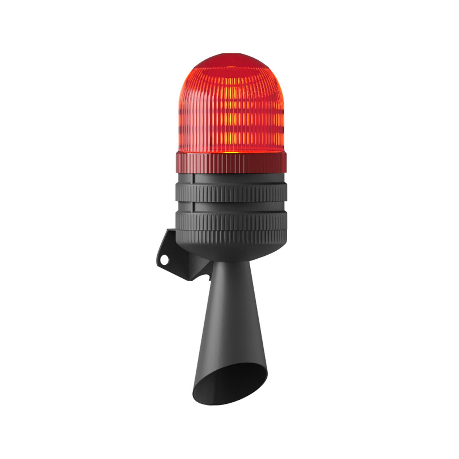MESANMS 5826.1.12-24VAC/DCLED FLAŞÖR 2 SES BORULU ELEKTRONİK SİREN