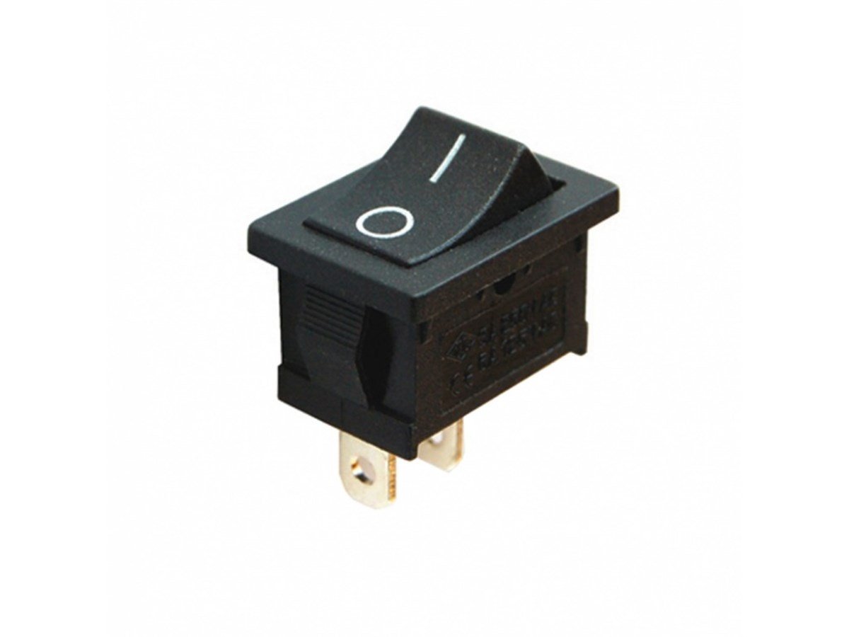 Mini Işıksız Anahtar(ON)-OFF 2P IC-124 Yaylı