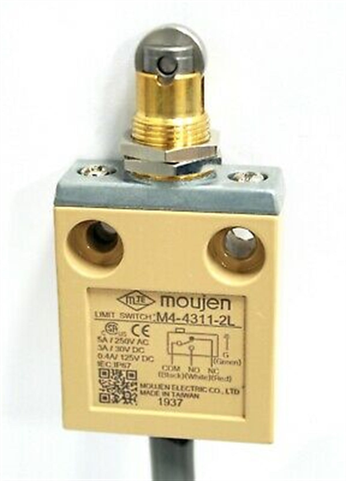 Moujen M4-4311 Düz Makaralı Pim Limit Switch
