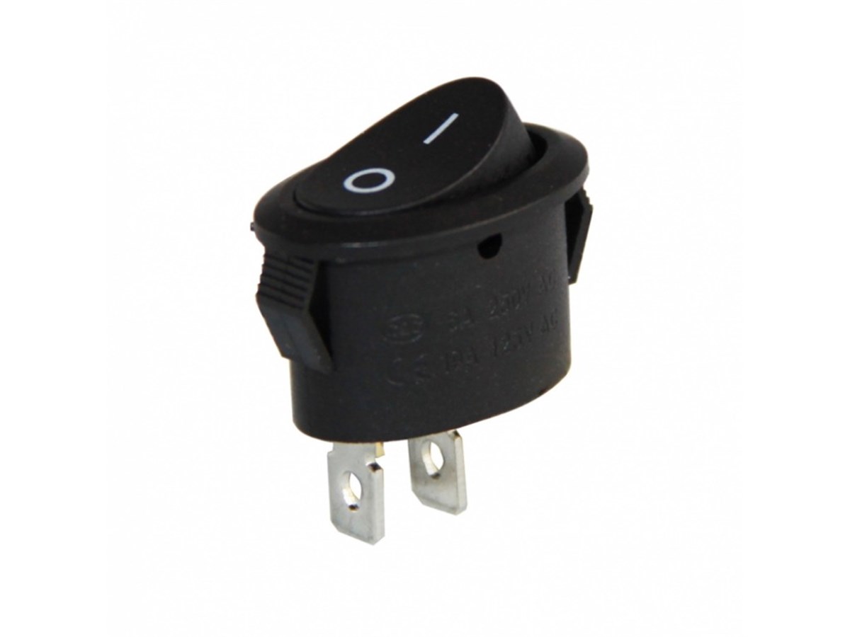 Oval Işıksız Anahtar ON-OFF 2P IC-134C