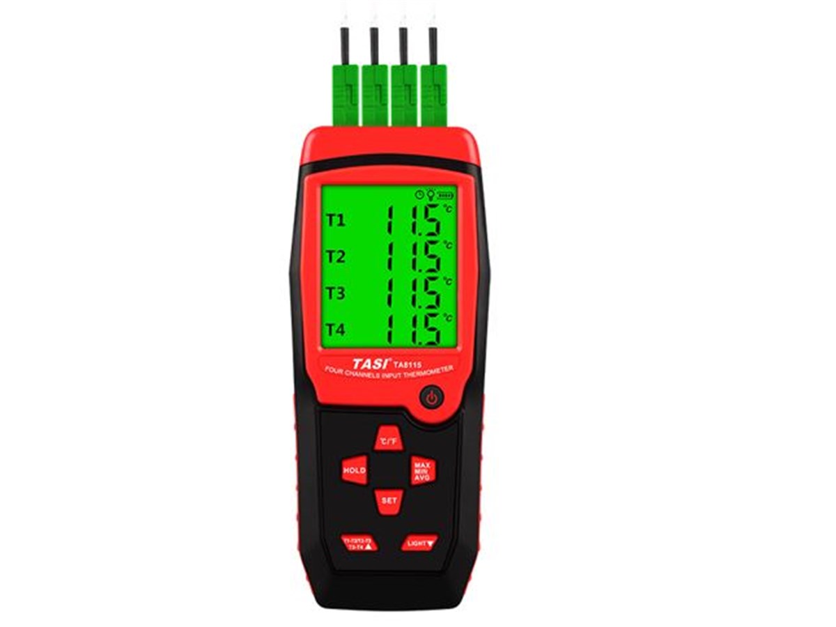 Tasi TA-8115 Dijital Termometre 4 Girişli