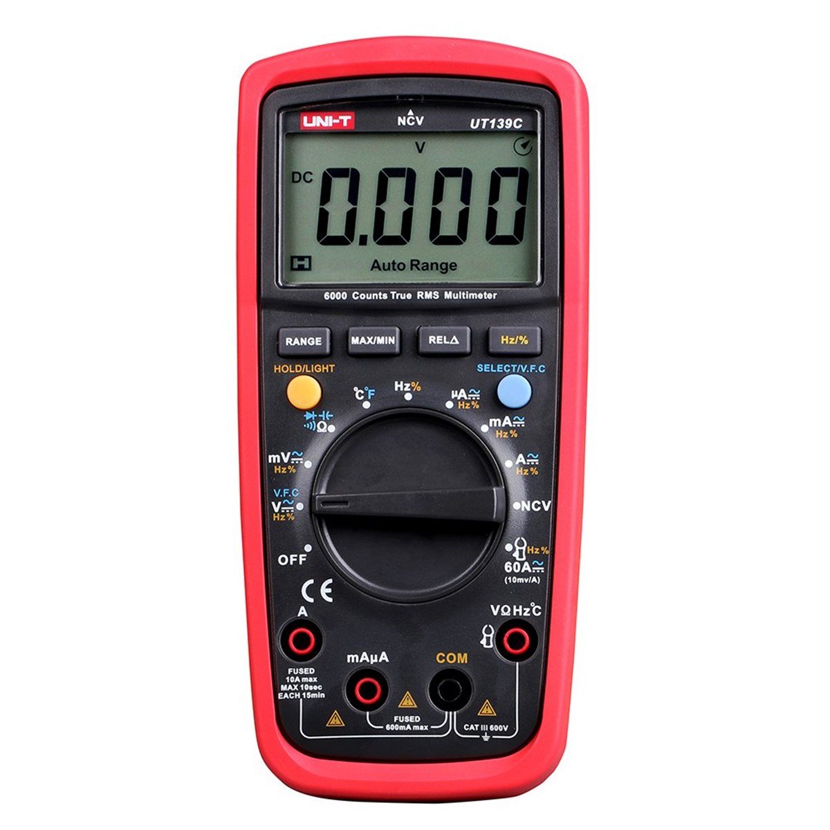 Unı-T UT 139C True RMS Kayıtlı Dijital Multimetre Ölçü Aleti UT139C UT-139C