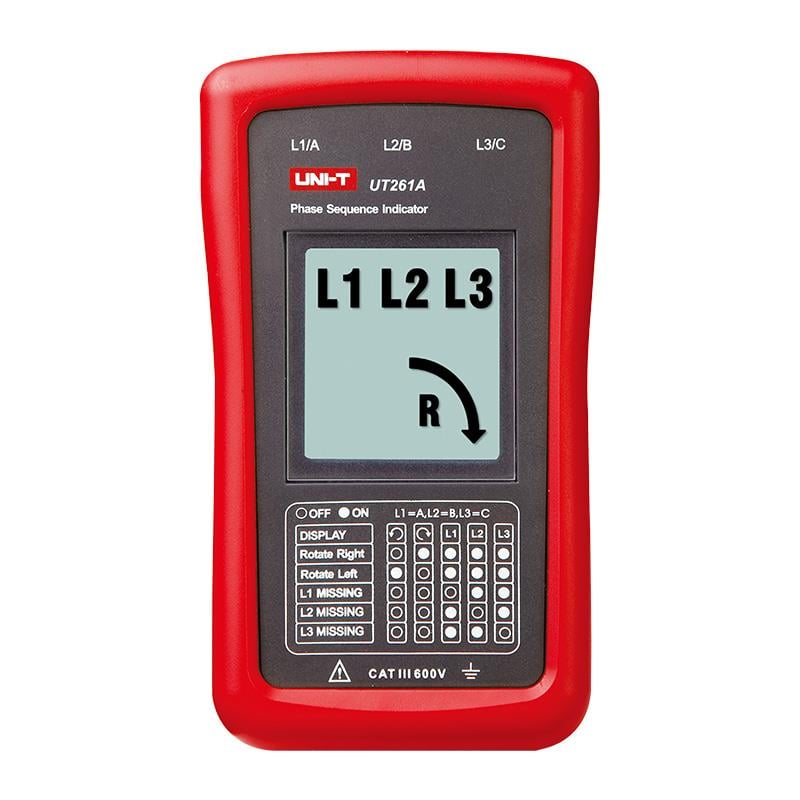Unı-t UT261A Dijital Faz Sırası Ölçü Aleti UT-261A UT 261A