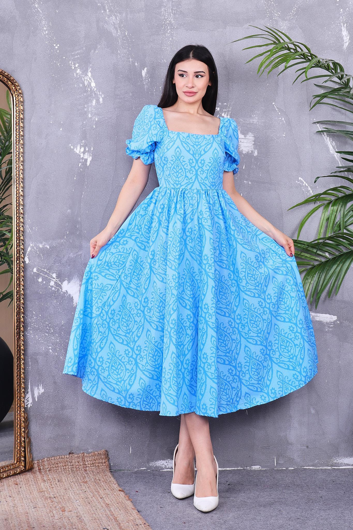 Elbise Balon Kol Elbise