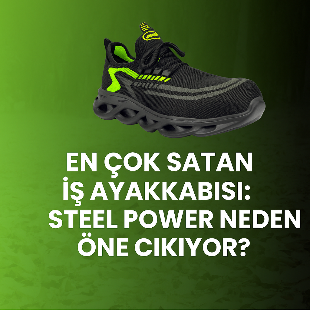 #SteelPower   #İşAyakkabısı   #YerliÜretim   #KaymazTaban   #KompozitBurun