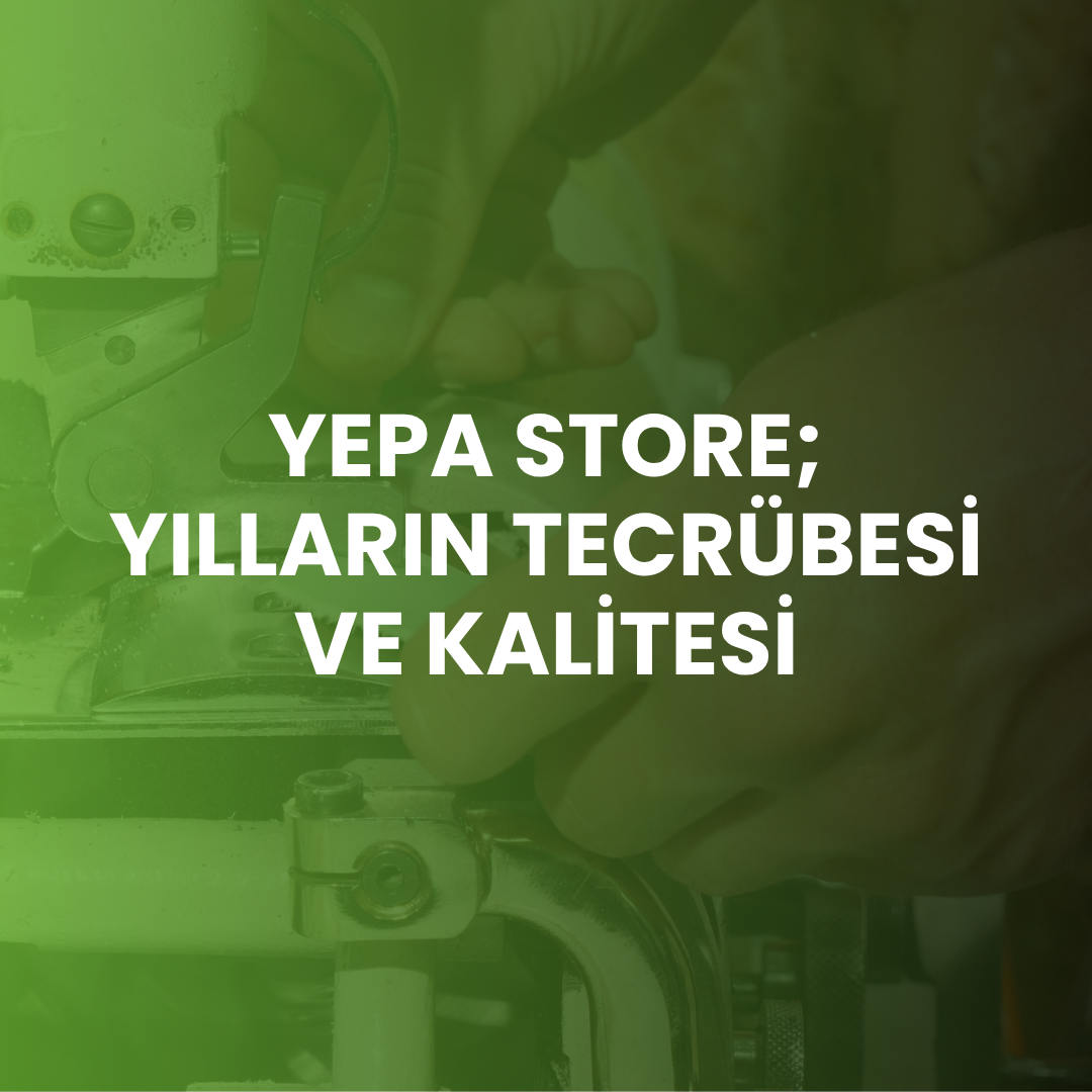 Yerli üretim iş güvenliği ayakkabıları ve personel terlikleri sunan Yepa Store ürün grubu”