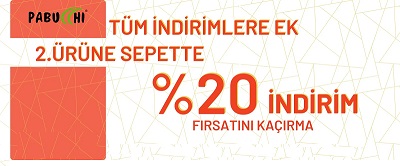 2.Ürüne %20 İndirim