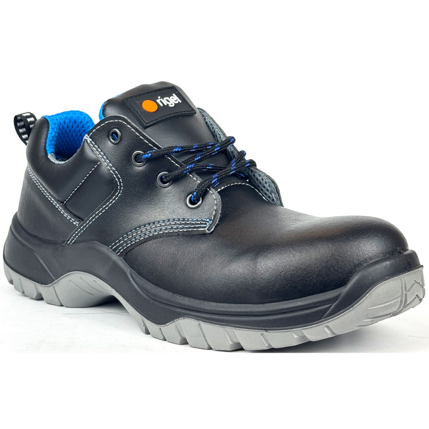 Rigel Brenta M-090 Düz Deri Kompozit S2 İş Güvenliği Ayakkabısı