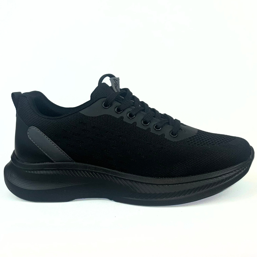 Volis 25511 Unisex Siyah Ortopedik Personel ve Günlük Spor Ayakkabı (37-47 Numara)