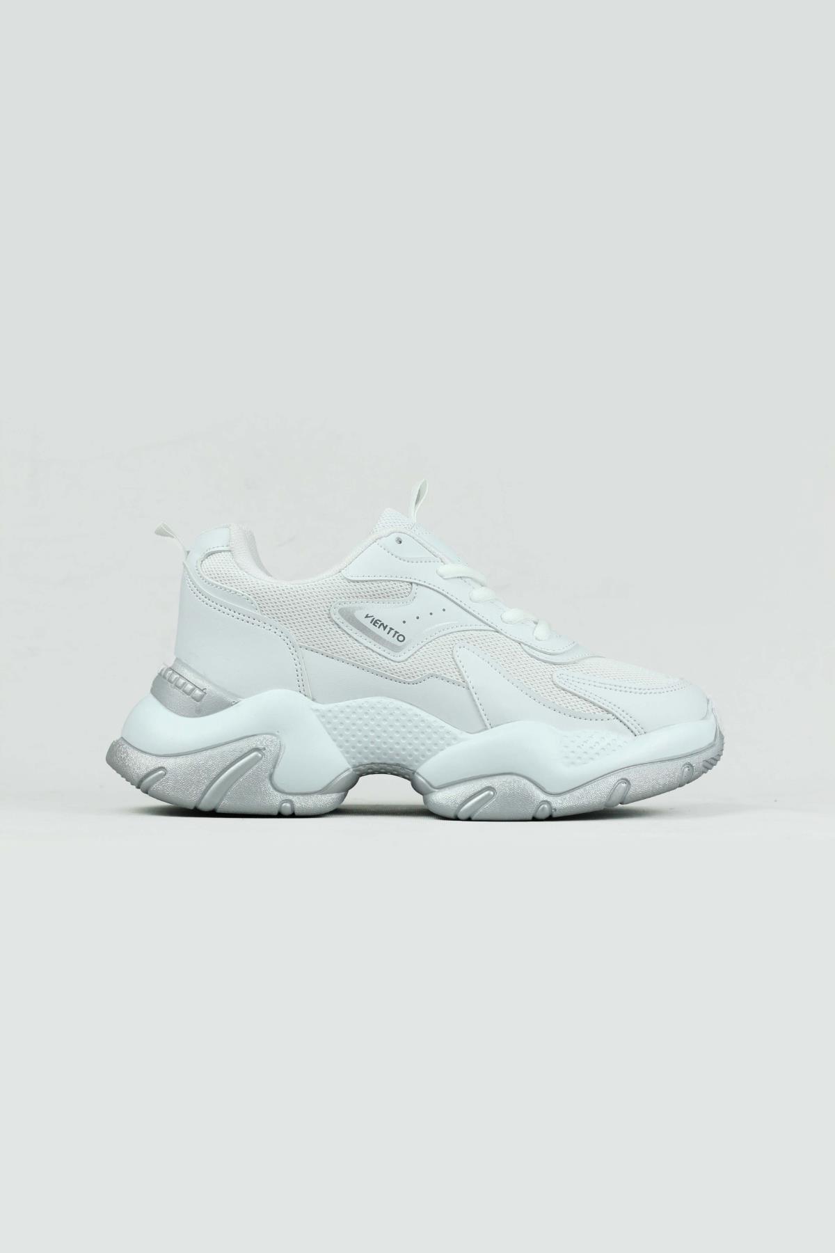 Pabucchi Vıentto 3006 Bağcıklı  Spor Sneaker Yürüyüş Koşu Ayakkabı Kadın