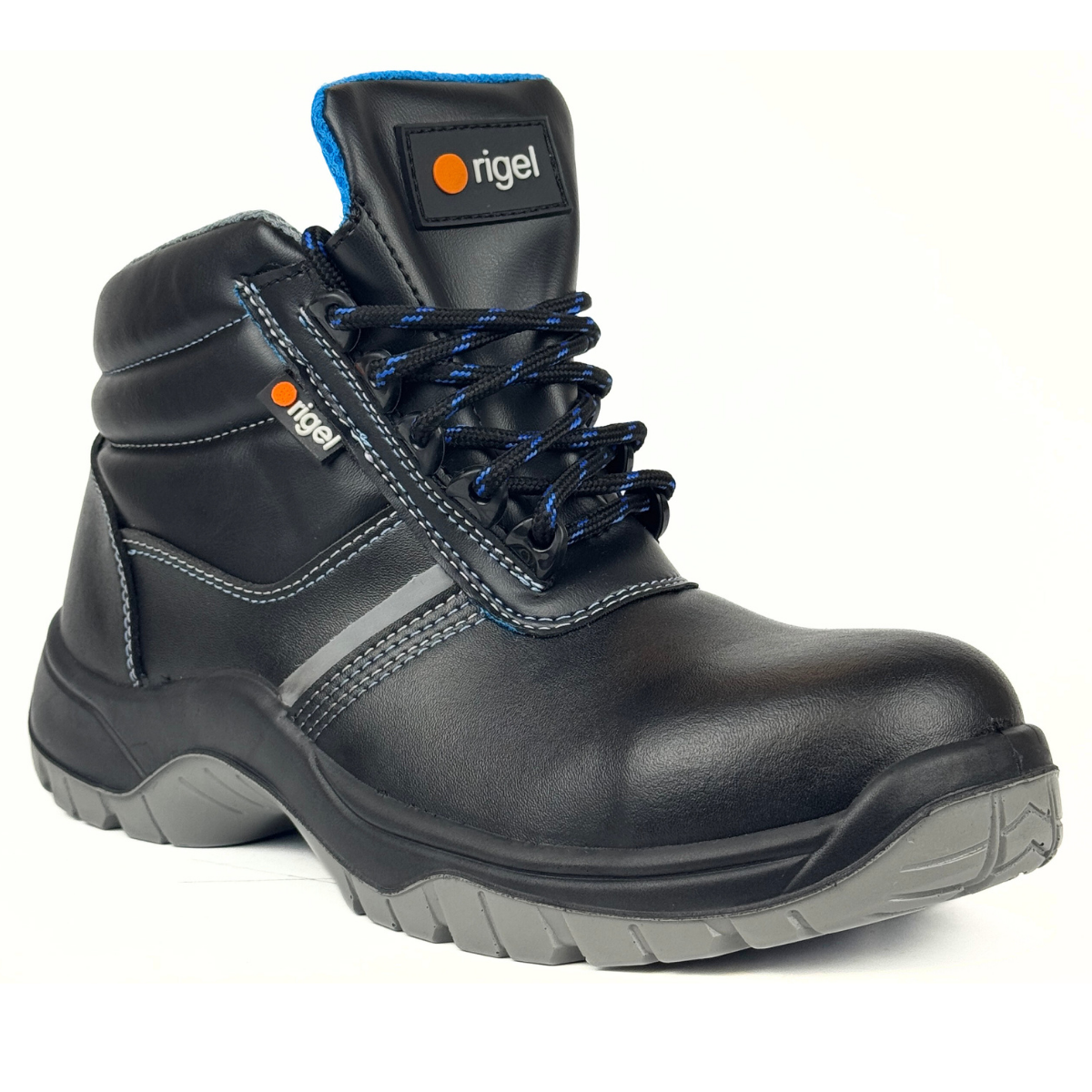 Rigel 1090 S2 Mikrofiber Düz Deri Kompozit İş Botu