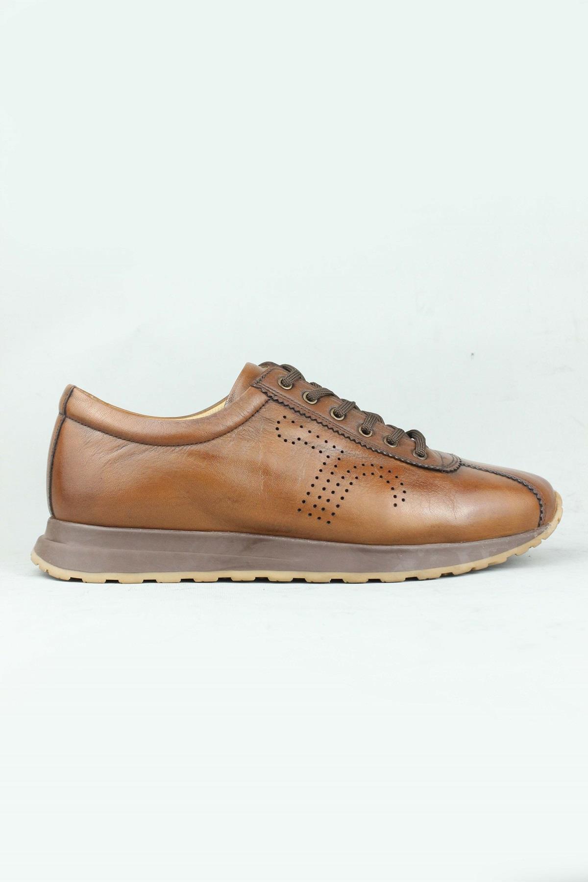Serdar Yeşil Colburn Hakiki Deri Sneaker Erkek