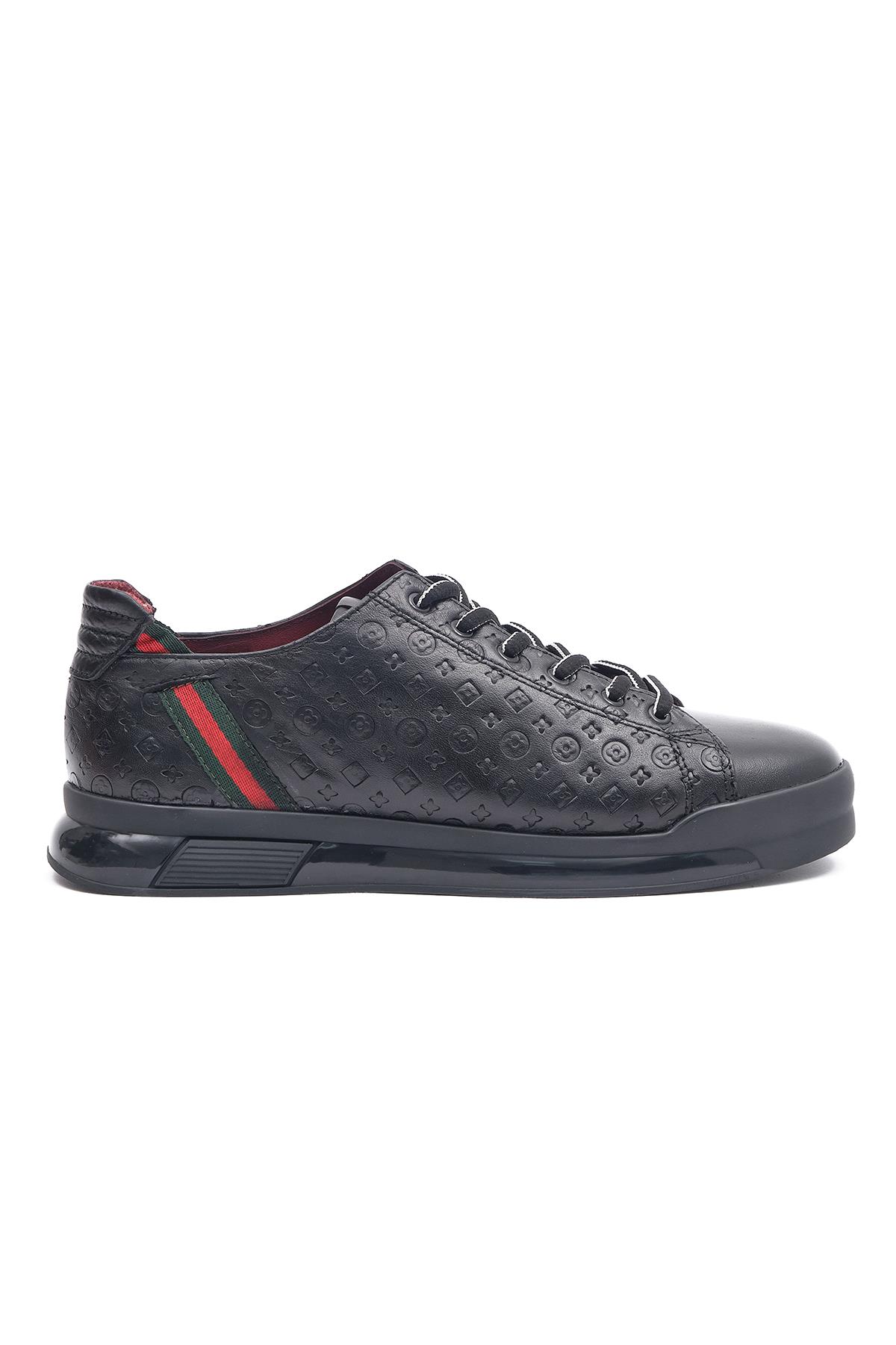Serdar Yeşil Jasper Hakiki Nubuk  Sneaker Erkek