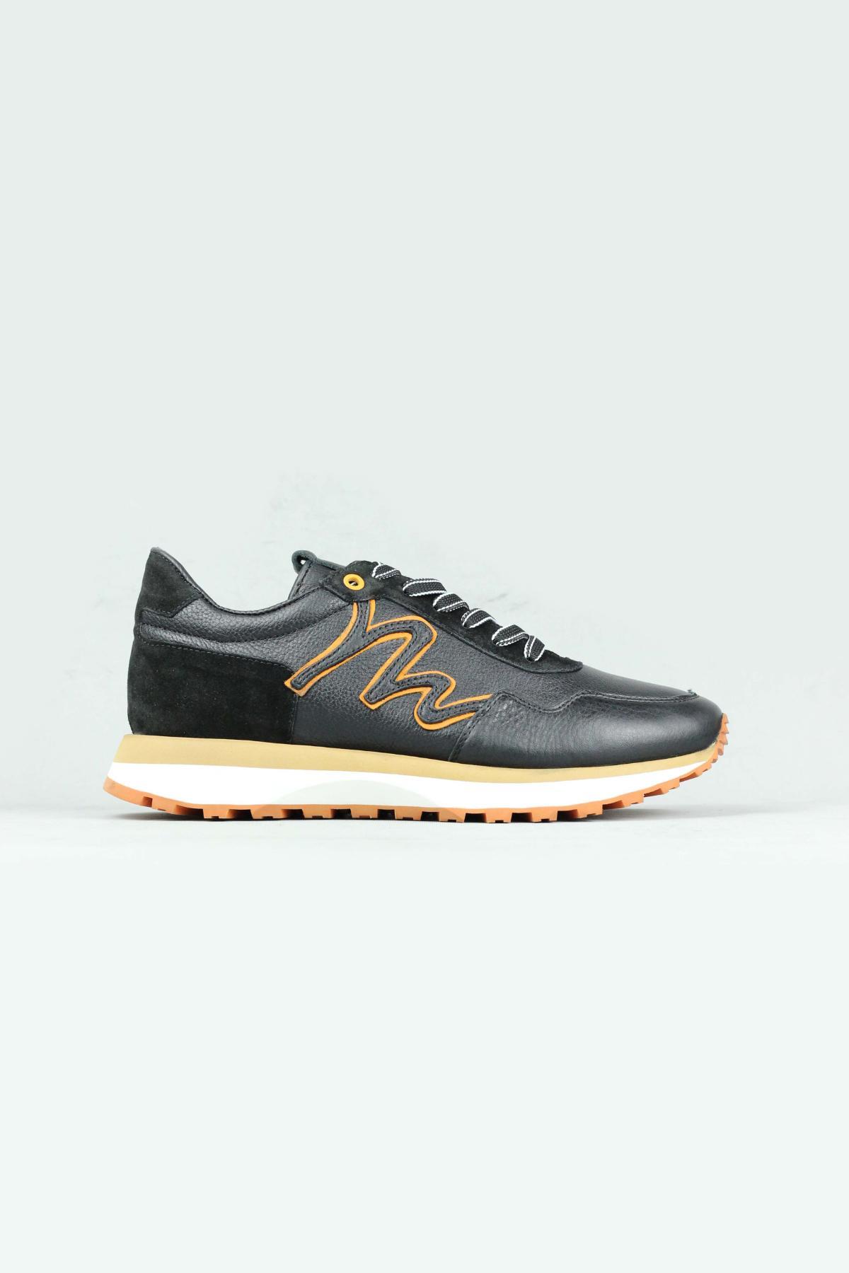 Serdar Yeşil Leroy Hakiki Deri Sneaker Erkek