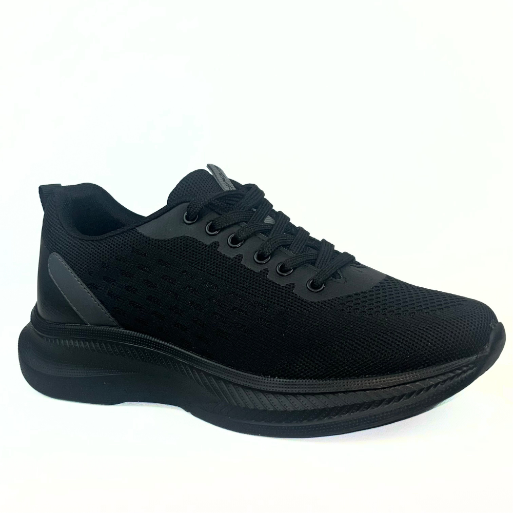 Volis 25511 Unisex Siyah Ortopedik Personel ve Günlük Spor Ayakkabı (37-47 Numara)