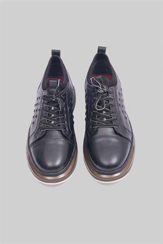 Serdar Yeşil Caesarea Hakiki Deri Sneaker Ayakkabı Erkek