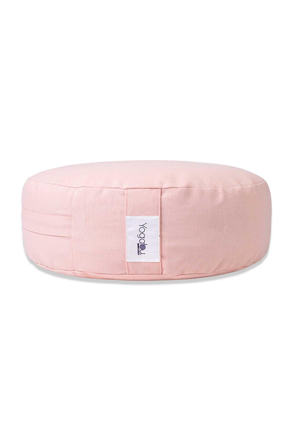 Karabuğday Kabuğu Dolgulu Meditasyon Minderi-Pembe