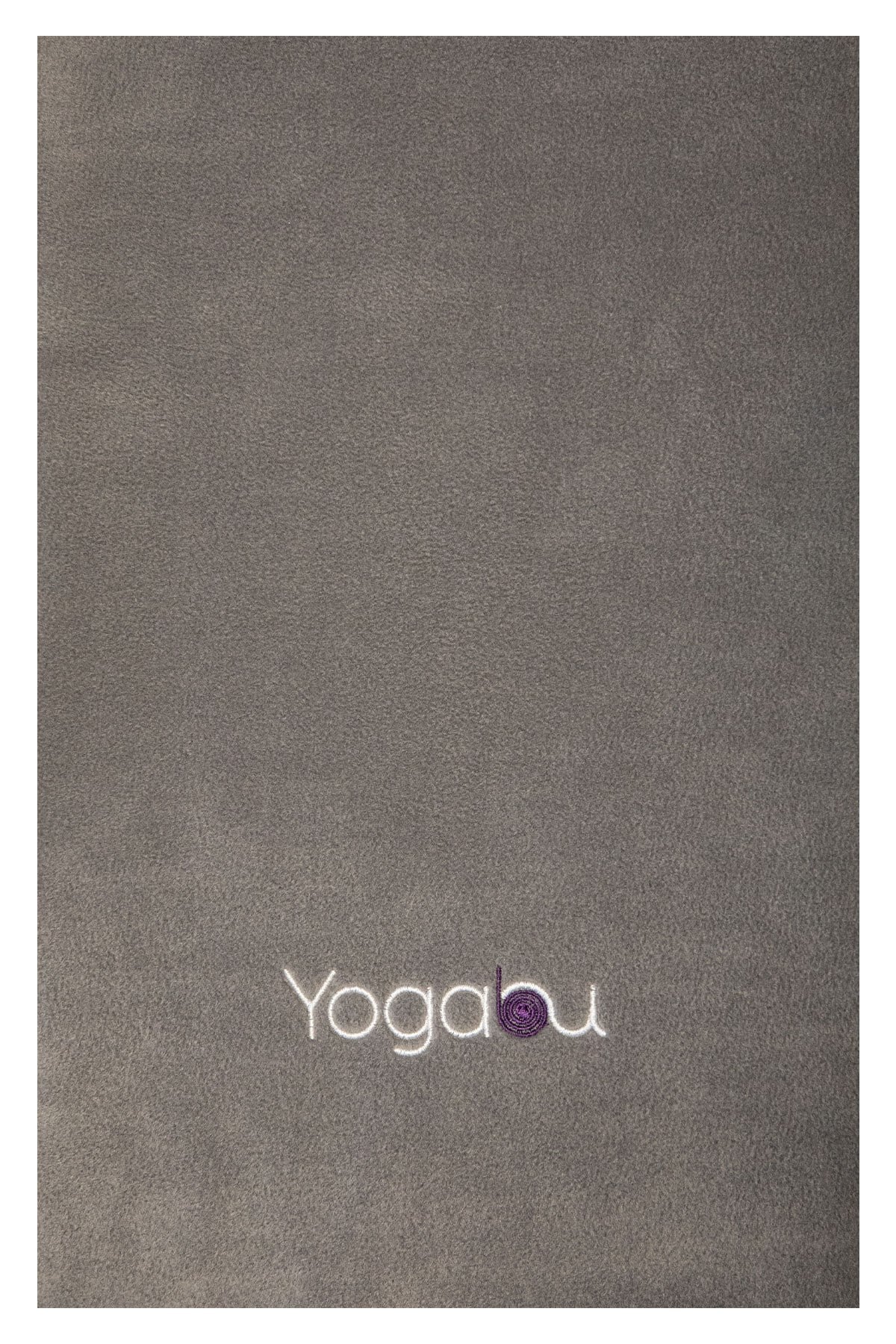 Logolu Yoga Battaniyesi-Gri