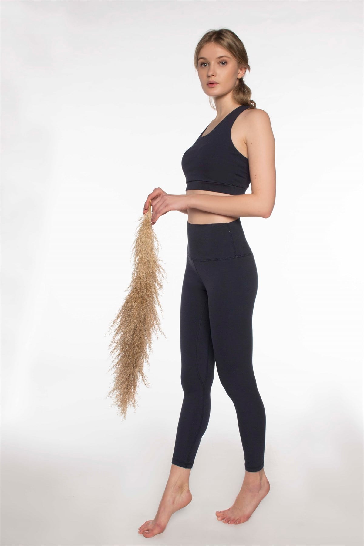 High Rise Legging Navy Blue