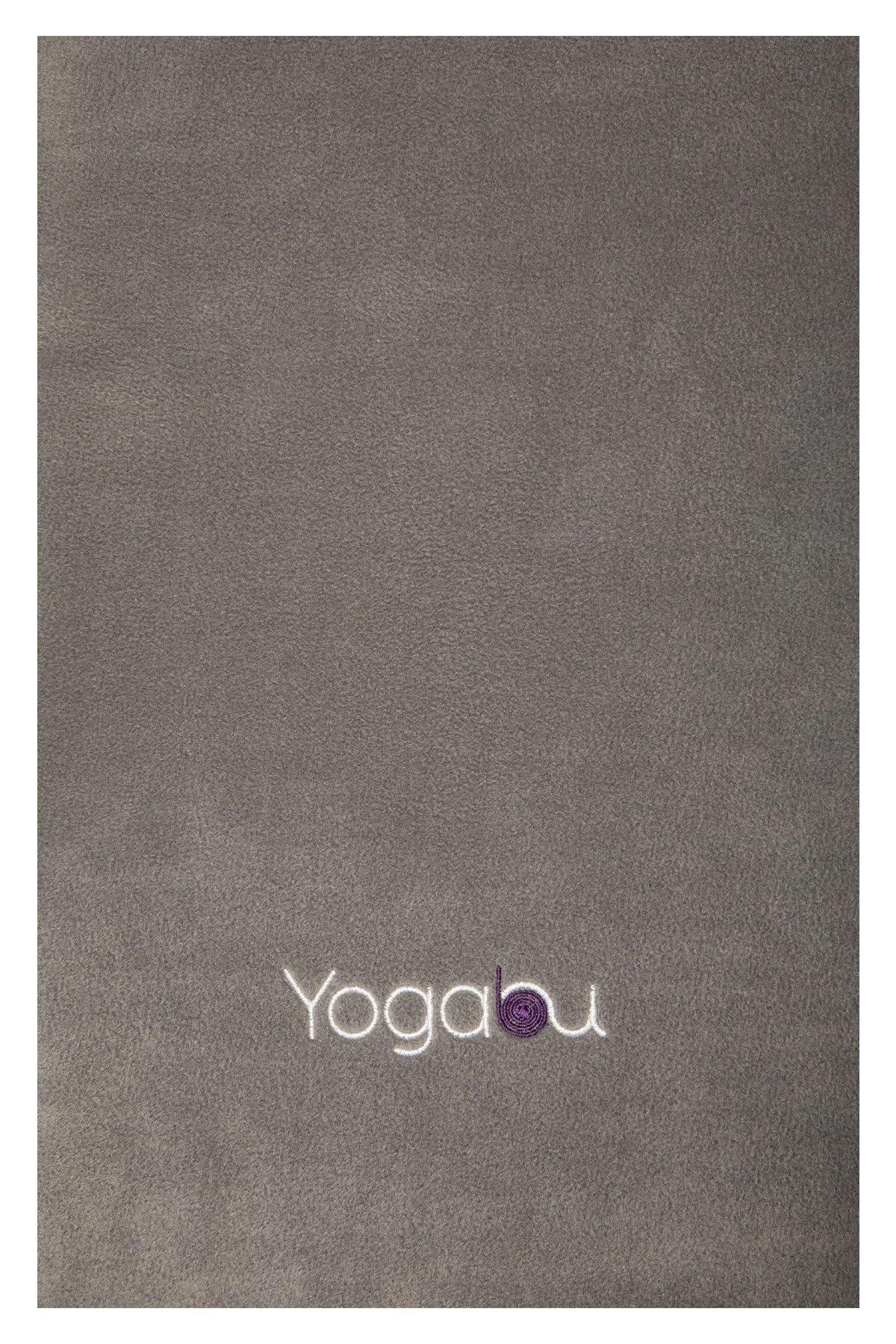 Logolu Yoga Battaniyesi-Gri