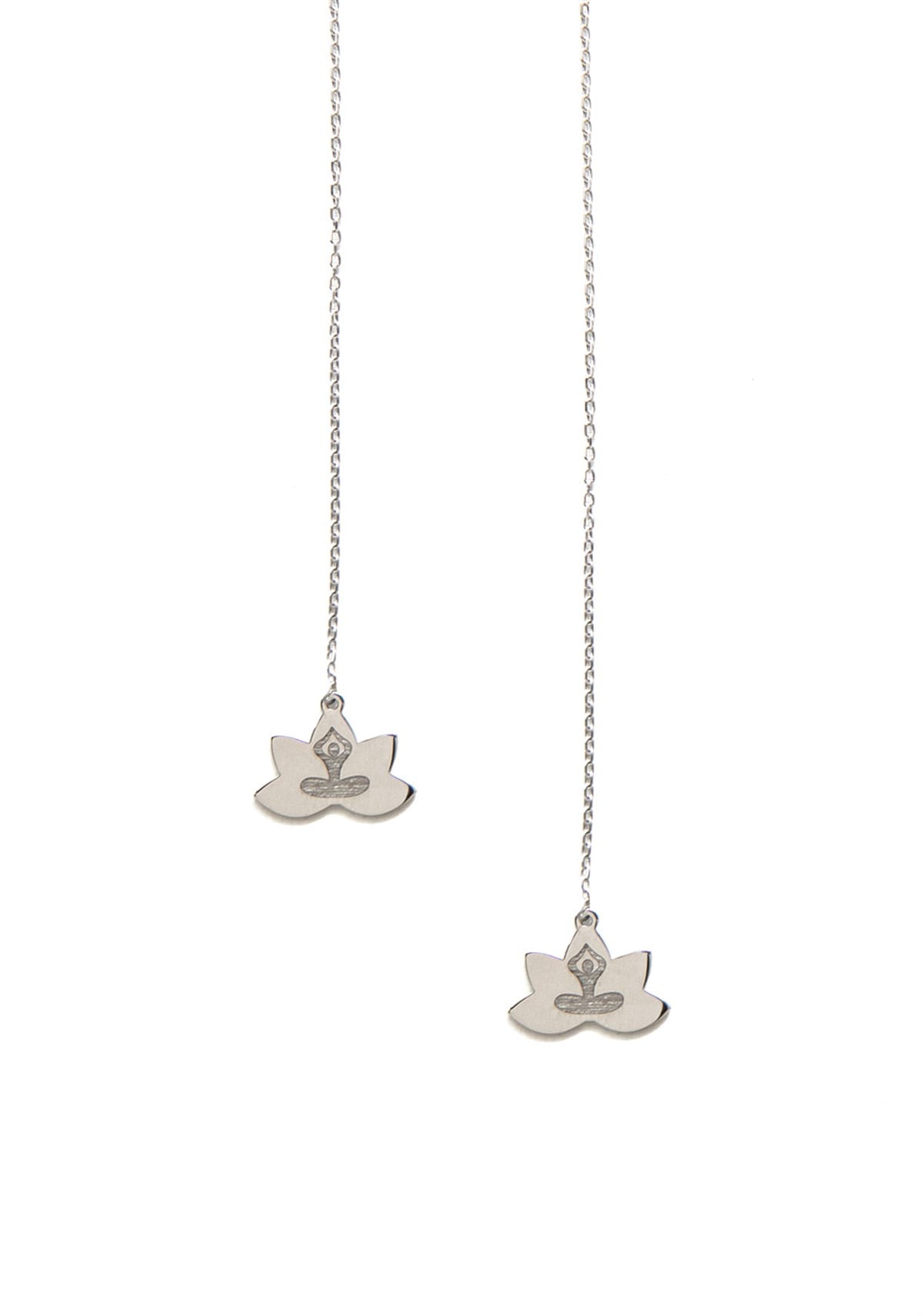 Lotus Küpe Silver