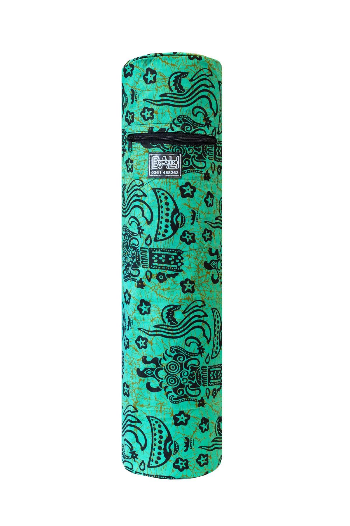 Mat Çantası Yeşil Desenli - Bali