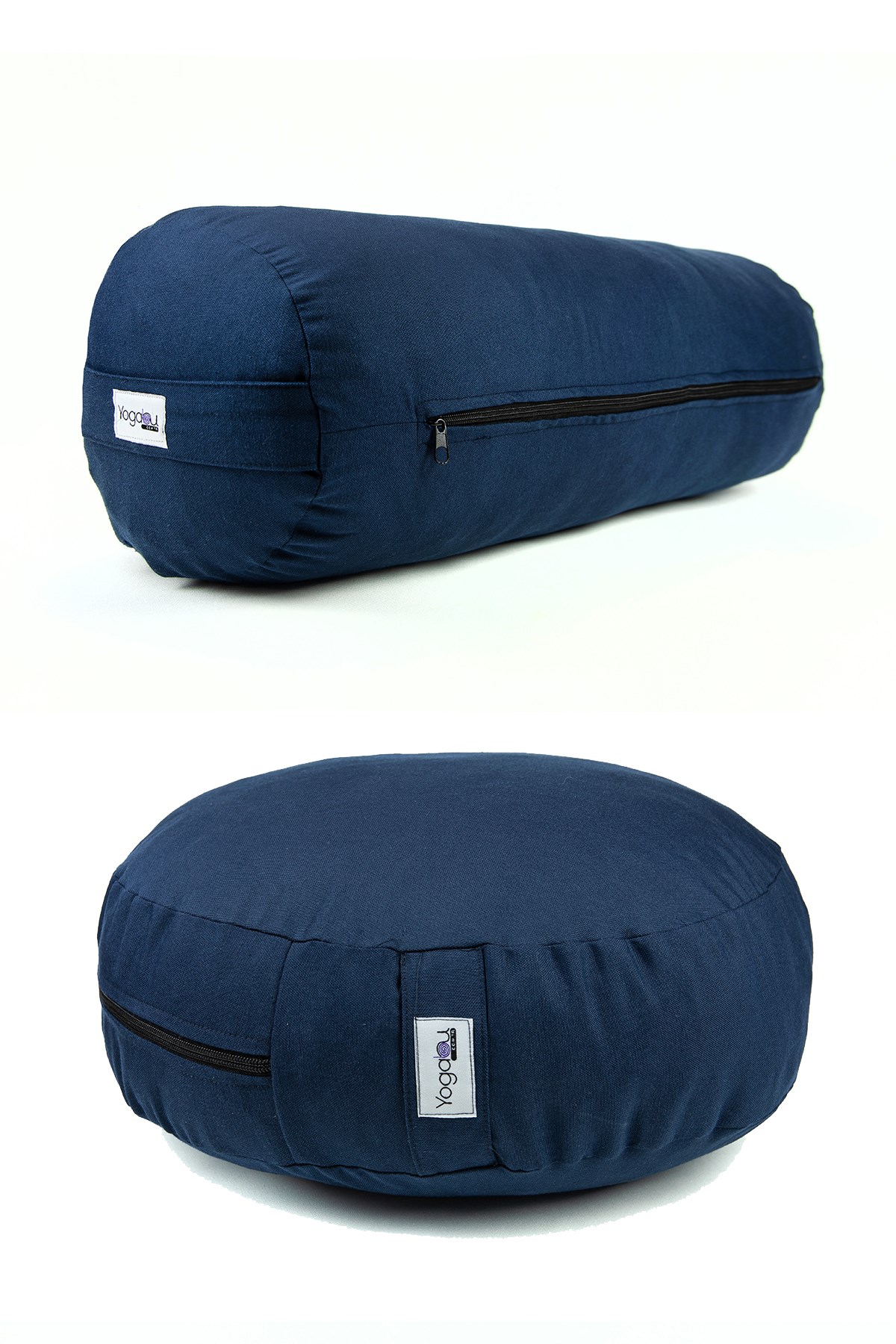Meditasyon Minderi ve Bolster (Lacivert)