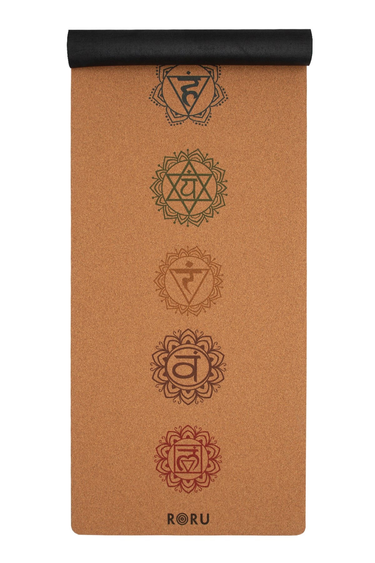 RORU Cork Serisi Yoga Matı – Chakra 3mm