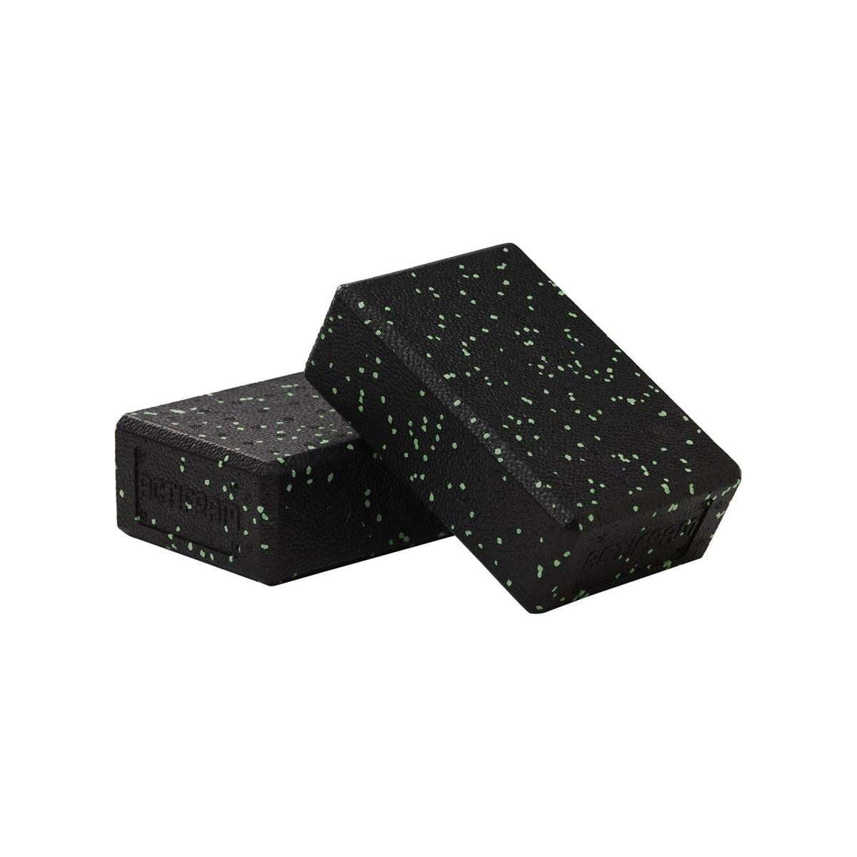 Yoga Blok 2'li - Siyah-Yeşil