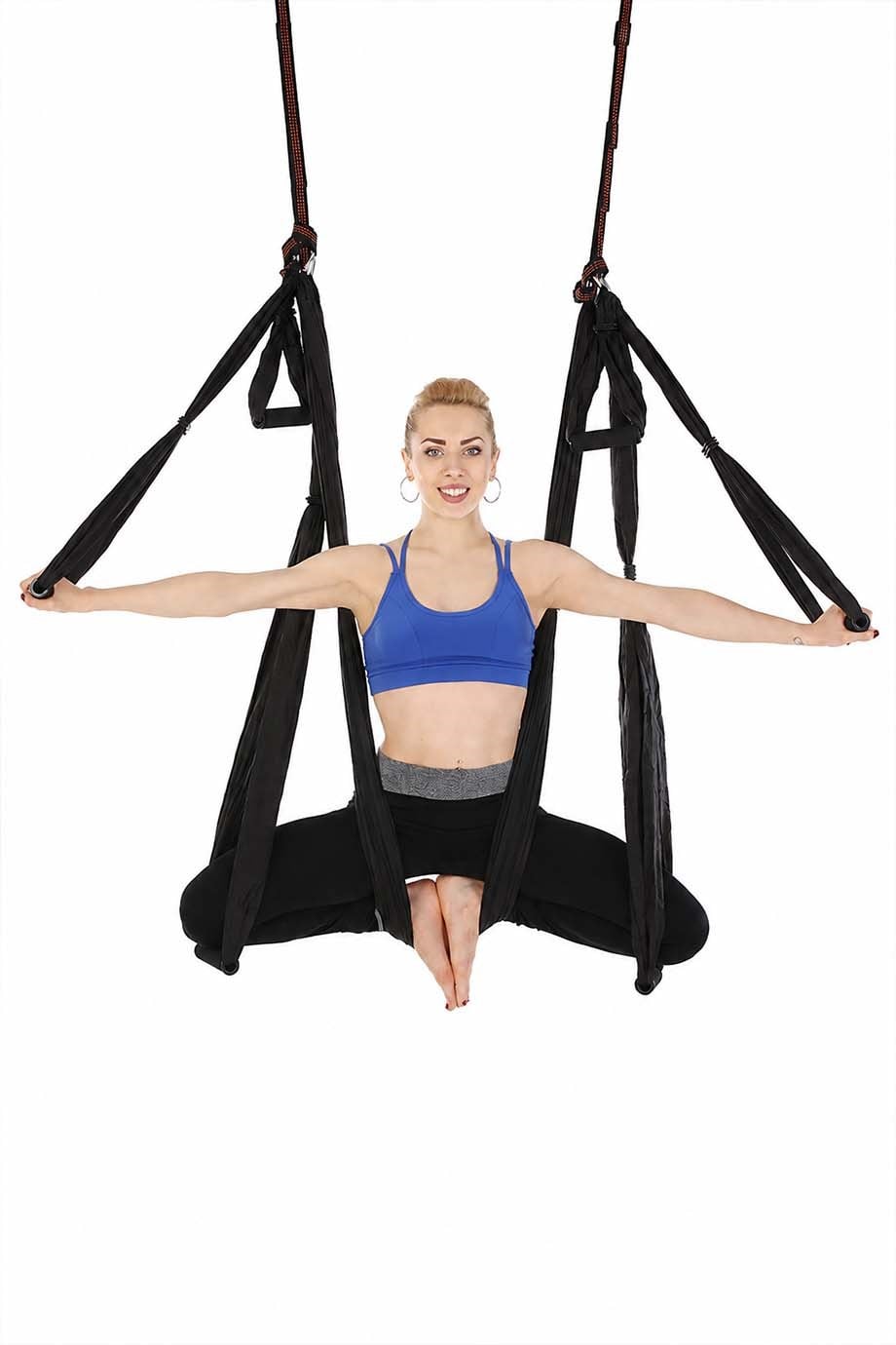 Yoga Hamak ve Montaj Aparatı-Siyah
