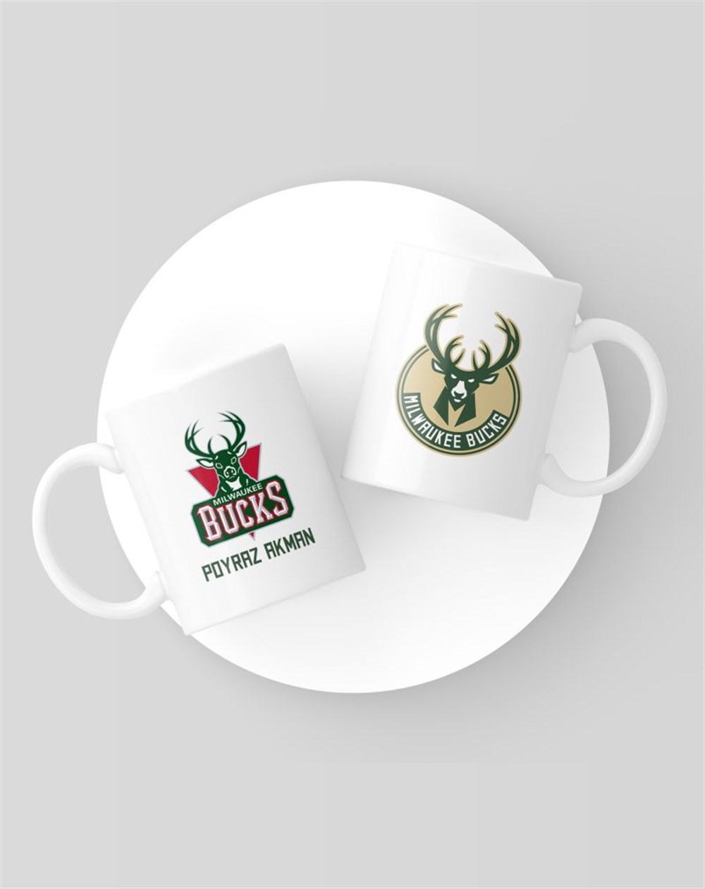 Basketbol Takım KupalarıMILWAUKEE BUCKS BASKILI KUPA