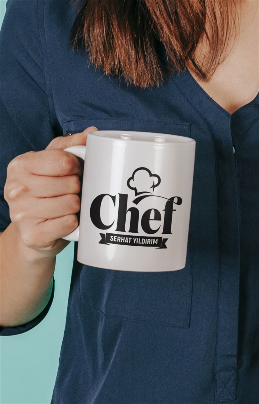 Mesleklere Özel KupalarCHEF KİŞİYE ÖZEL BASKILI KUPA