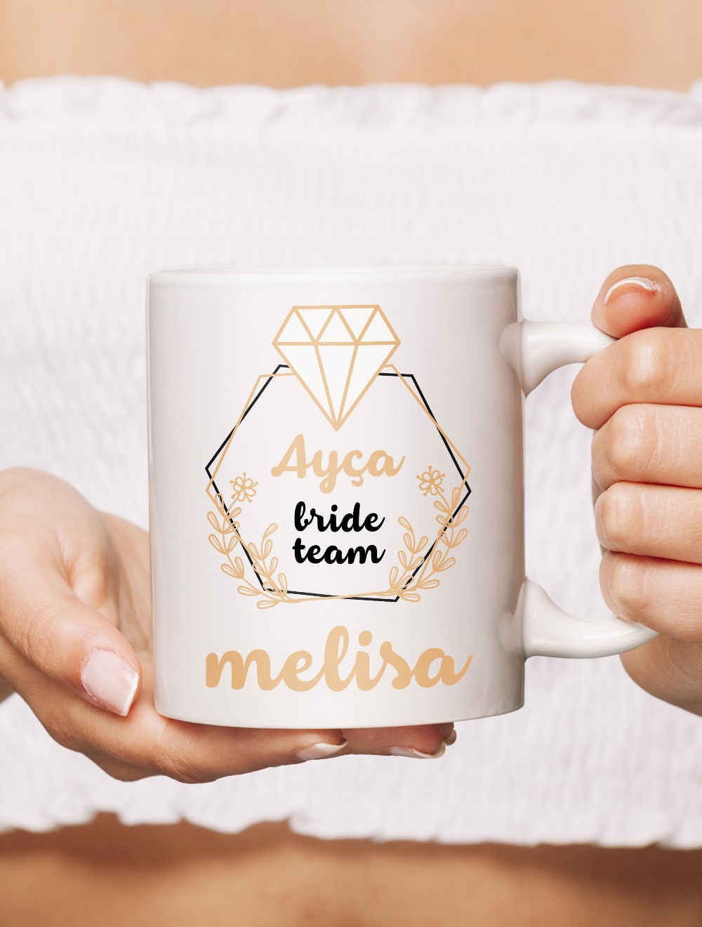 Bride TeamBRIDE TEAM KİŞİYE ÖZEL BASKILI KUPA 1