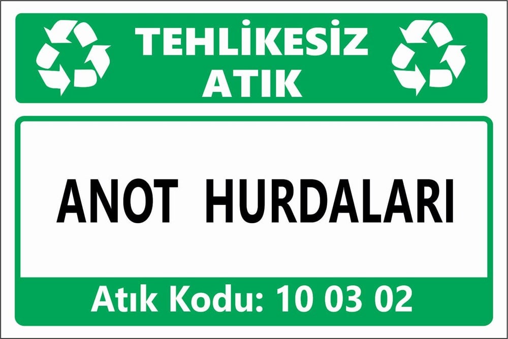 Atık TabelalarıANOT HURDALARI